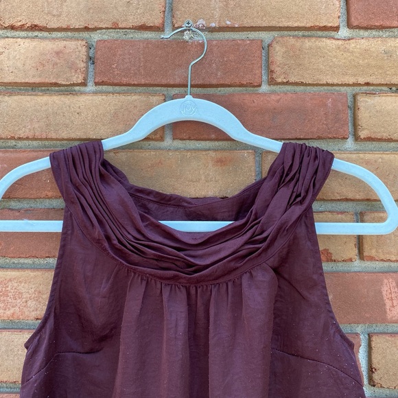 Loft Small Petite Maroon Tank - Picture 2 of 7